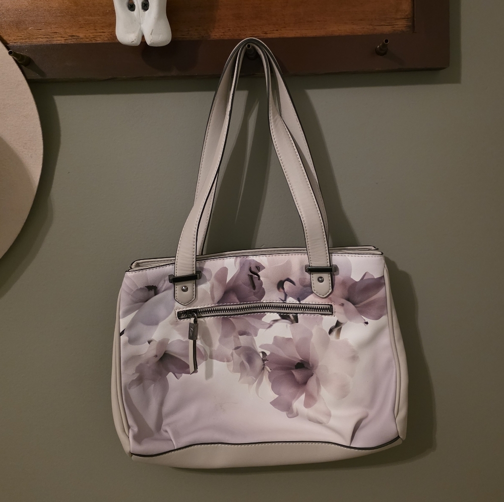 Simply Vera Vera Wang Floral Shoulder Bag Purse